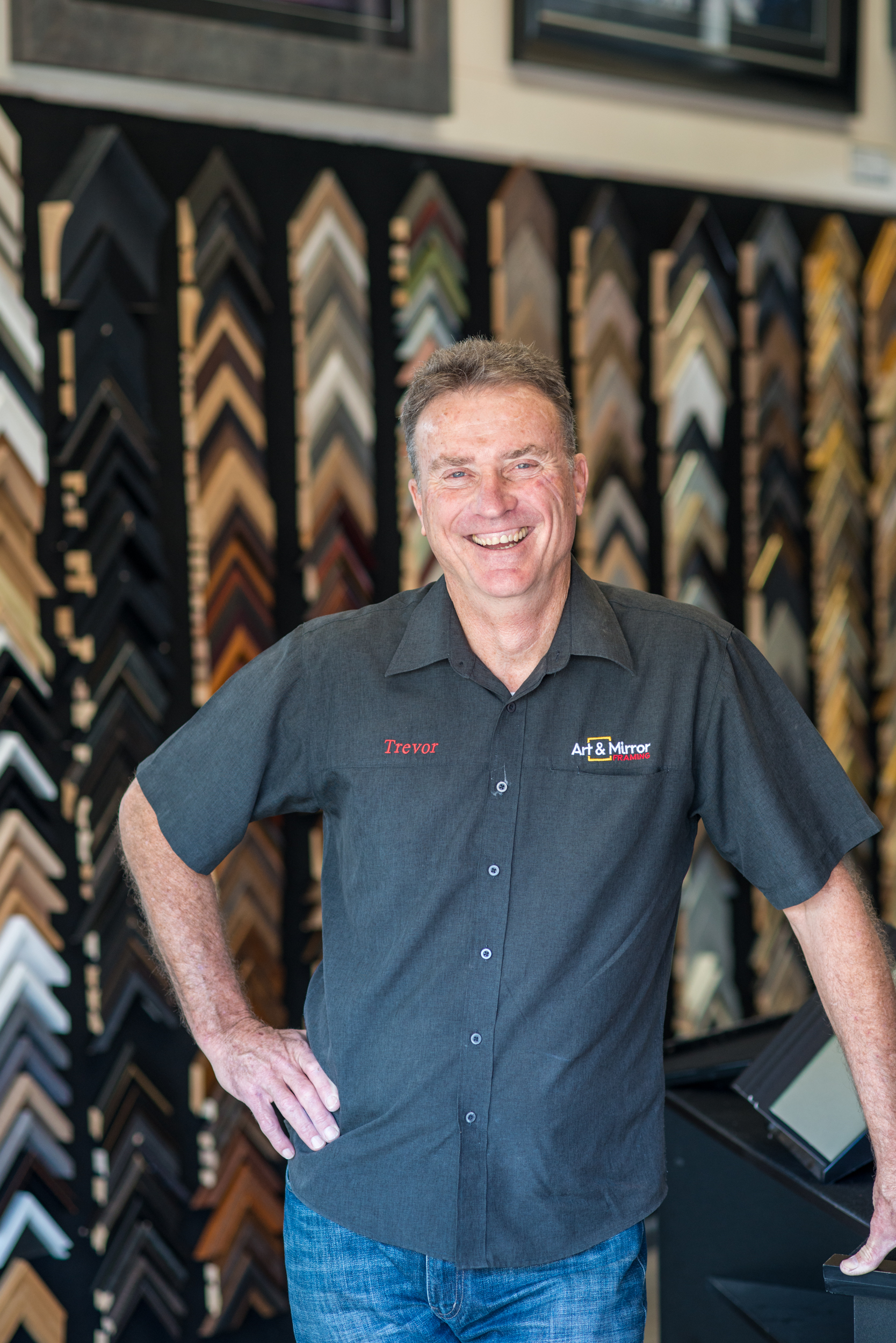 Trevor Farrell - Owner of Art and Mirror Framing